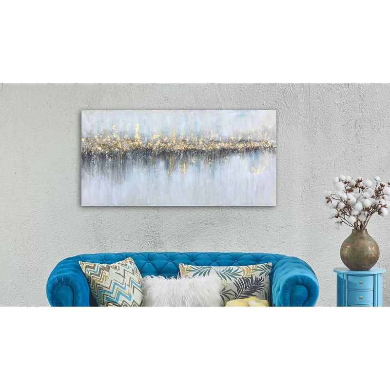 Glowing From Afar - Wrapped Canvas Painting | Wayfair North America