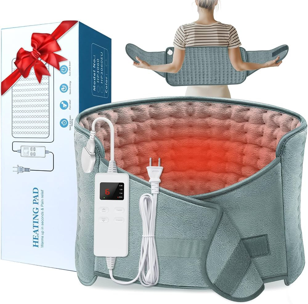 IGXHAVIZ Heating Pad with Adjustable Belt | Amazon (US)