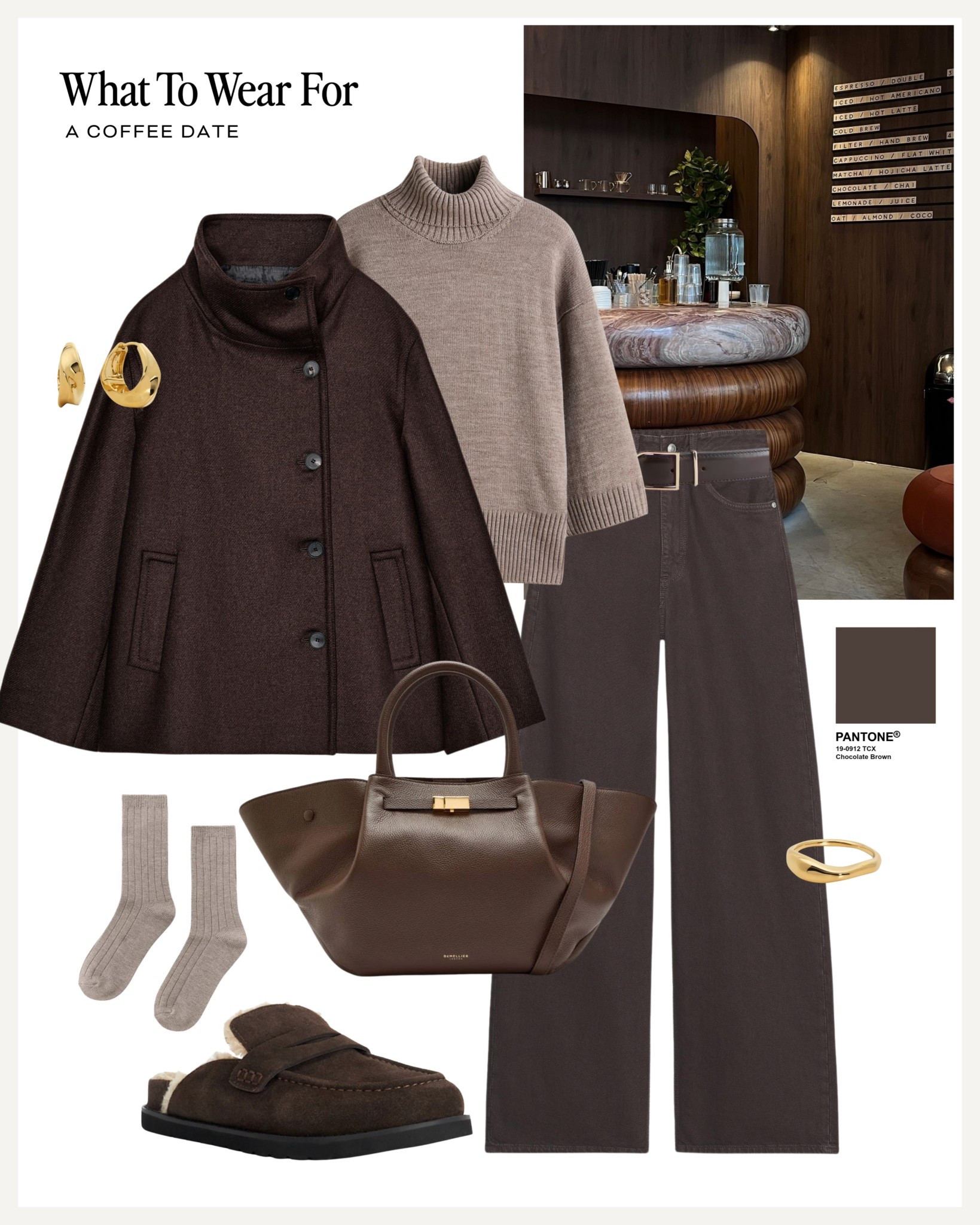 Brown tonal winter outfit 🤎 

#LTKwinter #LTKstyletip #LTKuk