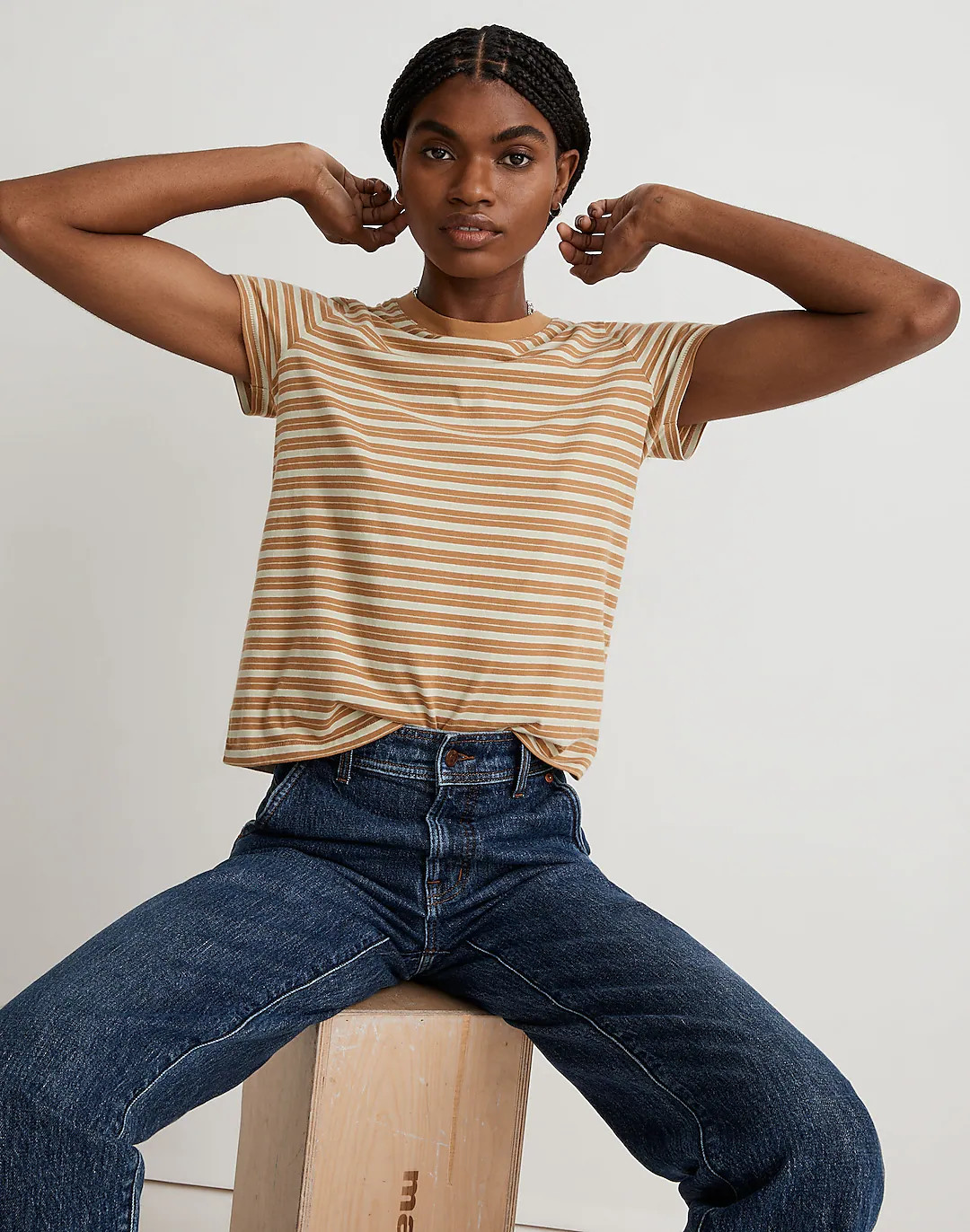 Northside Vintage Tee in Stripe | Madewell