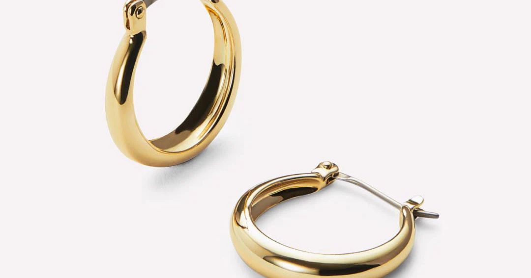 Endless Gold Hoop Earrings | Ana Luisa