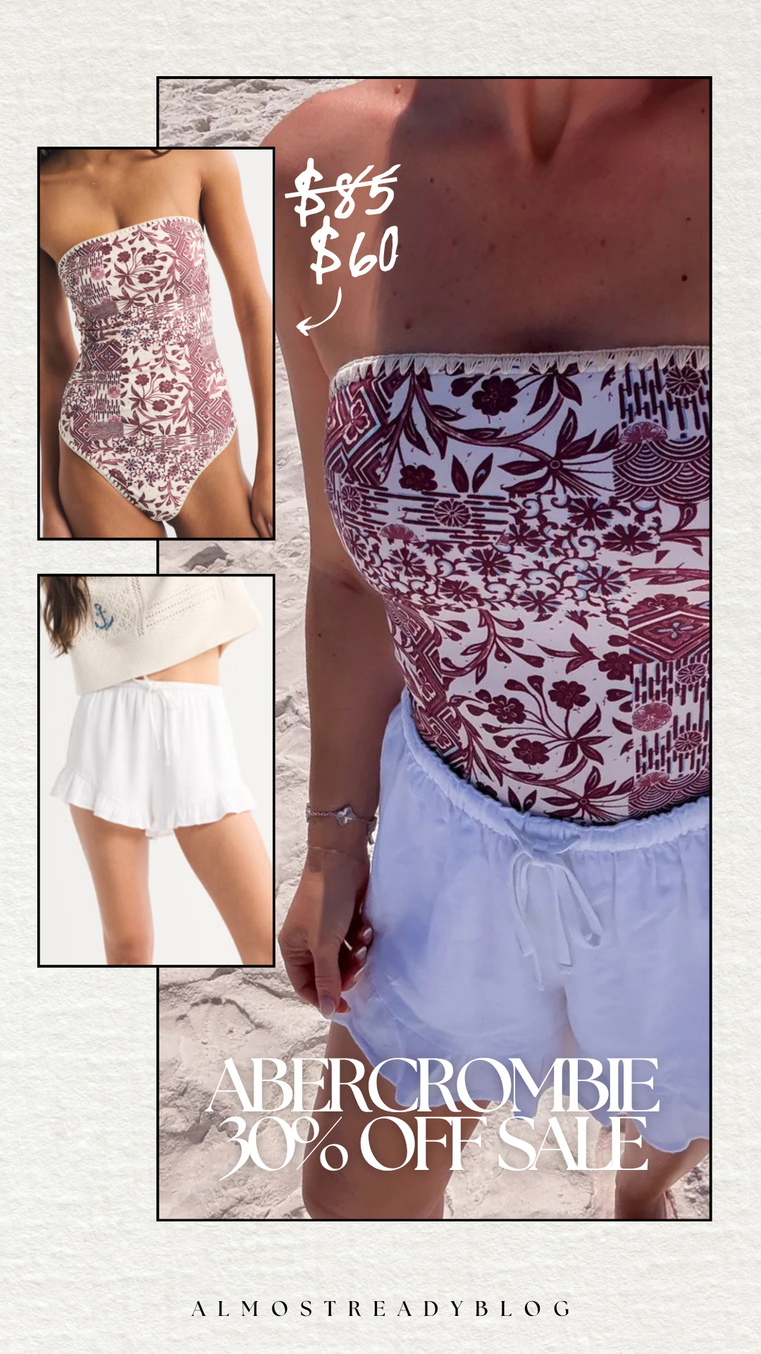 This adorable one piece is 30% off now!

sale alert, swim, vacation outfits beach, summer outfits, beach outfits, amanda west, almost_readyblog 

 #LTKSeasonal #LTKSaleAlert #LTKSwim