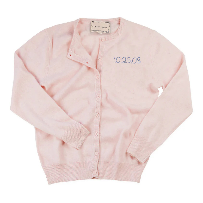 Custom Wedding Classic Cardigan | Over The Moon