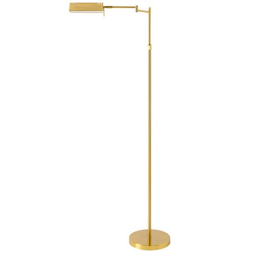 Kirk Floor Task Lamp, Gold | One Kings Lane