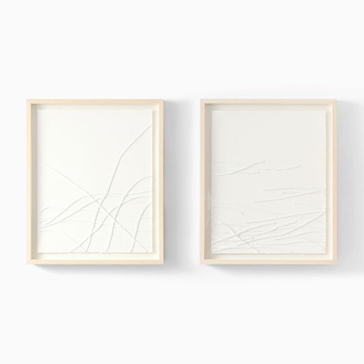 Crossed Paths Framed Wall Art | West Elm (US)