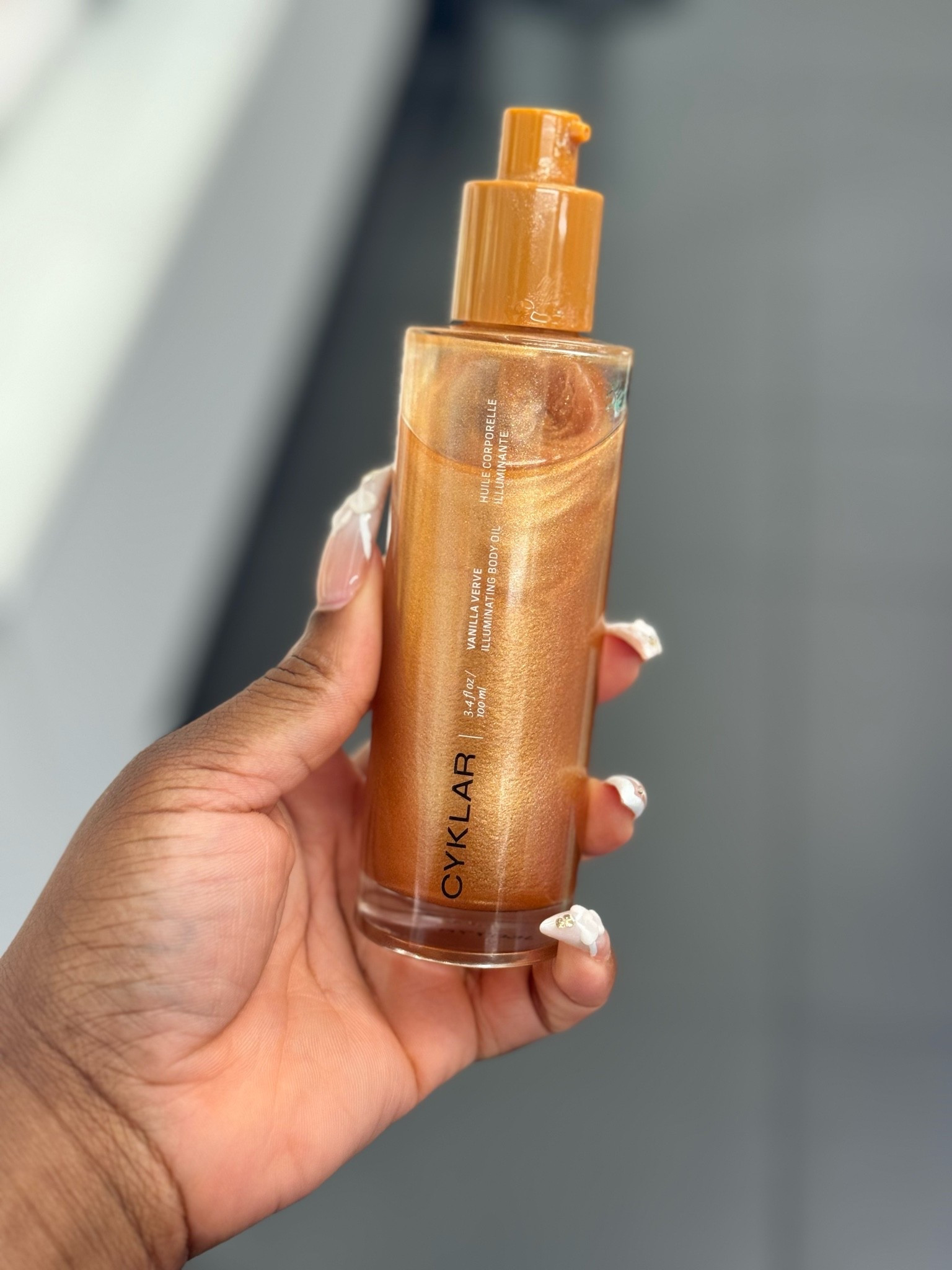 New Cyklar body oil now @Sephora is perfect for glowing summer skin.

Summer body care, glowing skincare, body oil, glitter body oil

#LTKBeauty #LTKOver40 #LTKSeasonal