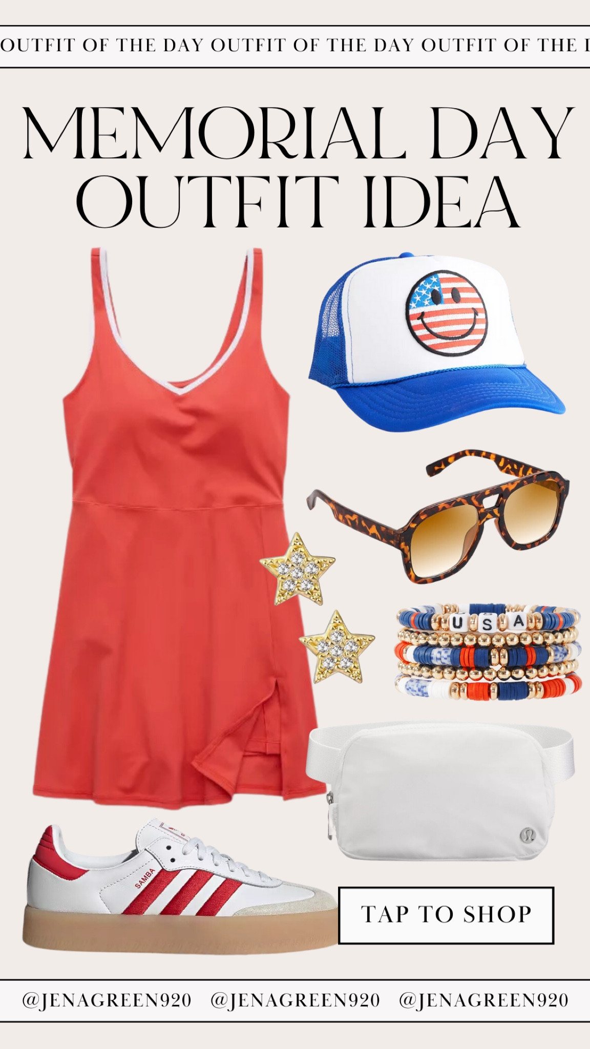 Memorial Day Outfit | Memorial Day Fashion | Memorial Day Looks | Athletic Dress

#LTKSeasonal #LTKfindsunder100 #LTKstyletip