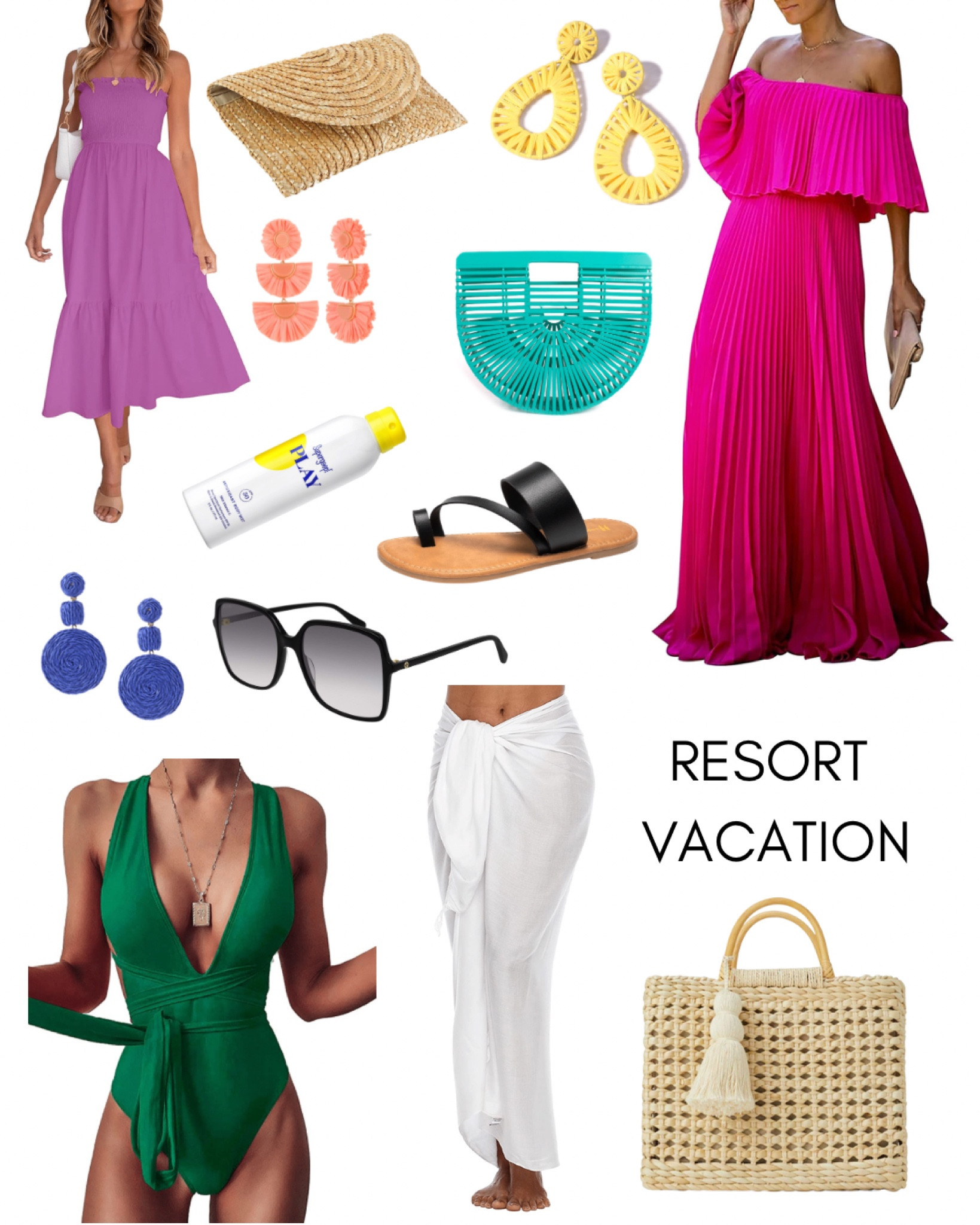 Amazon Resort Vacation Finds 

A variety of dresses, clothing bathing suits, cover ups, accessories, shoes, beach bags, sunglasses, totes perfect for your next beach resort vacation or warm weather trip.

#LTKresort #LTKvacation #resort #vacation #resortvacation #beach #trip #clutch #woven #bag #tote #clutch #purse #straw #amazon #founditonamazon #amazonfinds

#LTKunder50 #LTKswim #LTKtravel