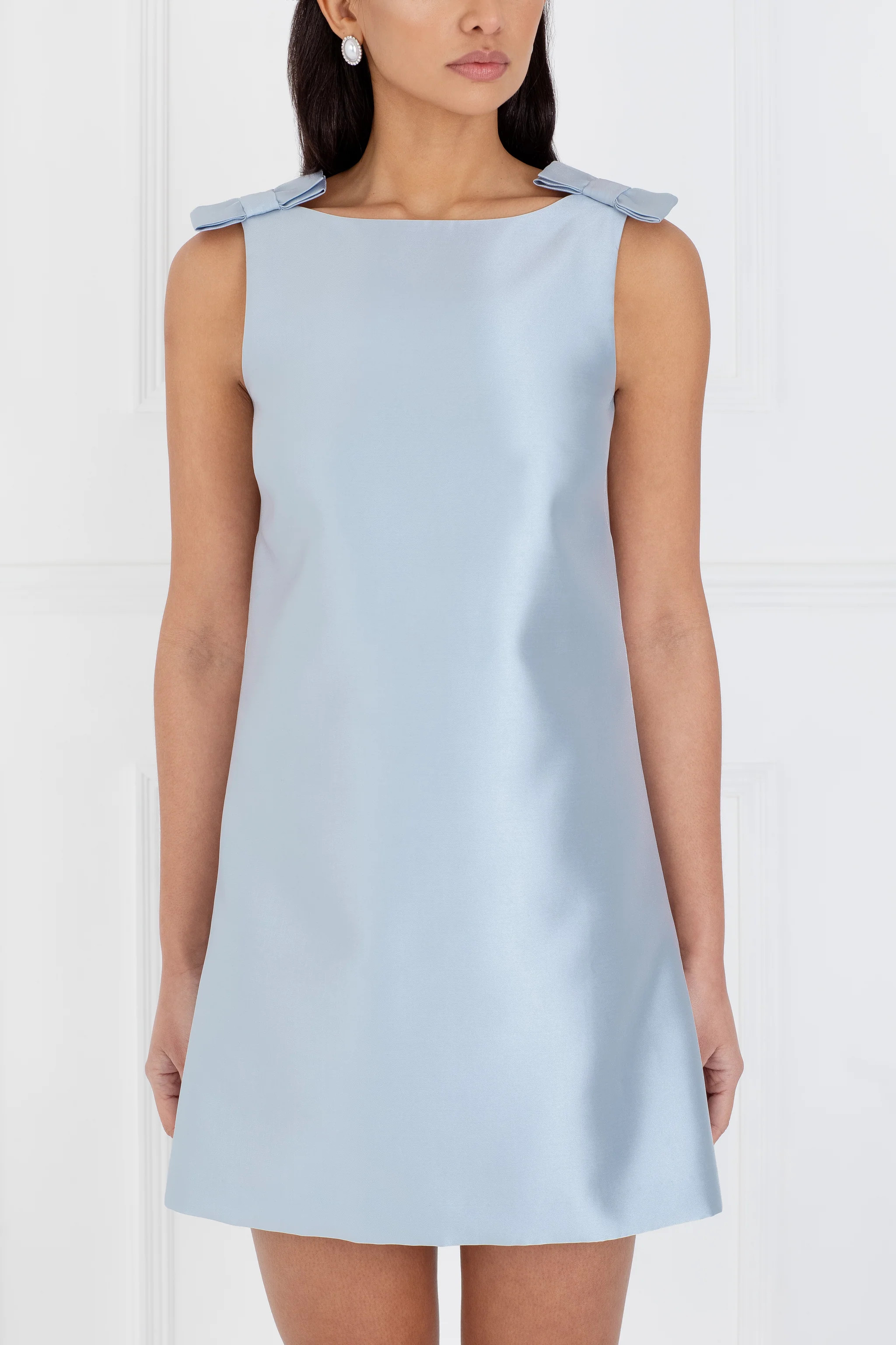 The Chloe | Bow Dress Blue | Sinead Keary