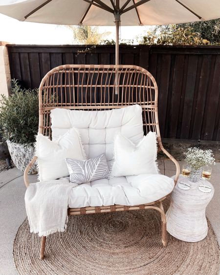 Target egg chair, home decor, outdoor home furniture, target find, StylinAylinHome 

#LTKunder100 #LTKstyletip #LTKSeasonal