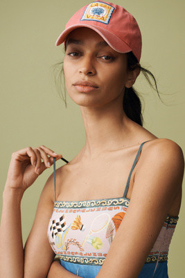 By Anthropologie Washed Cotton Nautical Baseball Cap | Anthropologie (US)