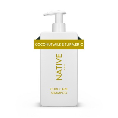 Native Coconut Milk & Turmeric Curl Care Shampoo Sulfate, Paraben, and Silicone Free - 16.5 fl oz | Target