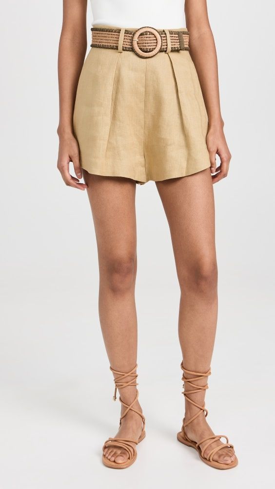 Zimmermann August Tuck Shorts | Shopbop | Shopbop