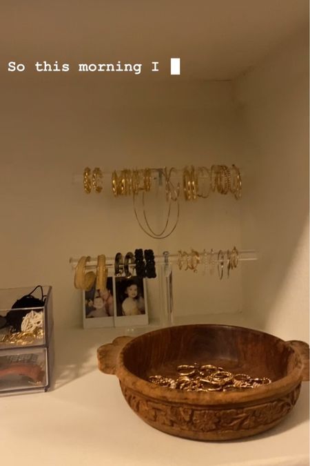 Jewelry organizers from my stories. Can’t wait for a closet makeover! + my new fav pack of gold hoops! 

#LTKfindsunder50 #LTKhome #LTKstyletip
