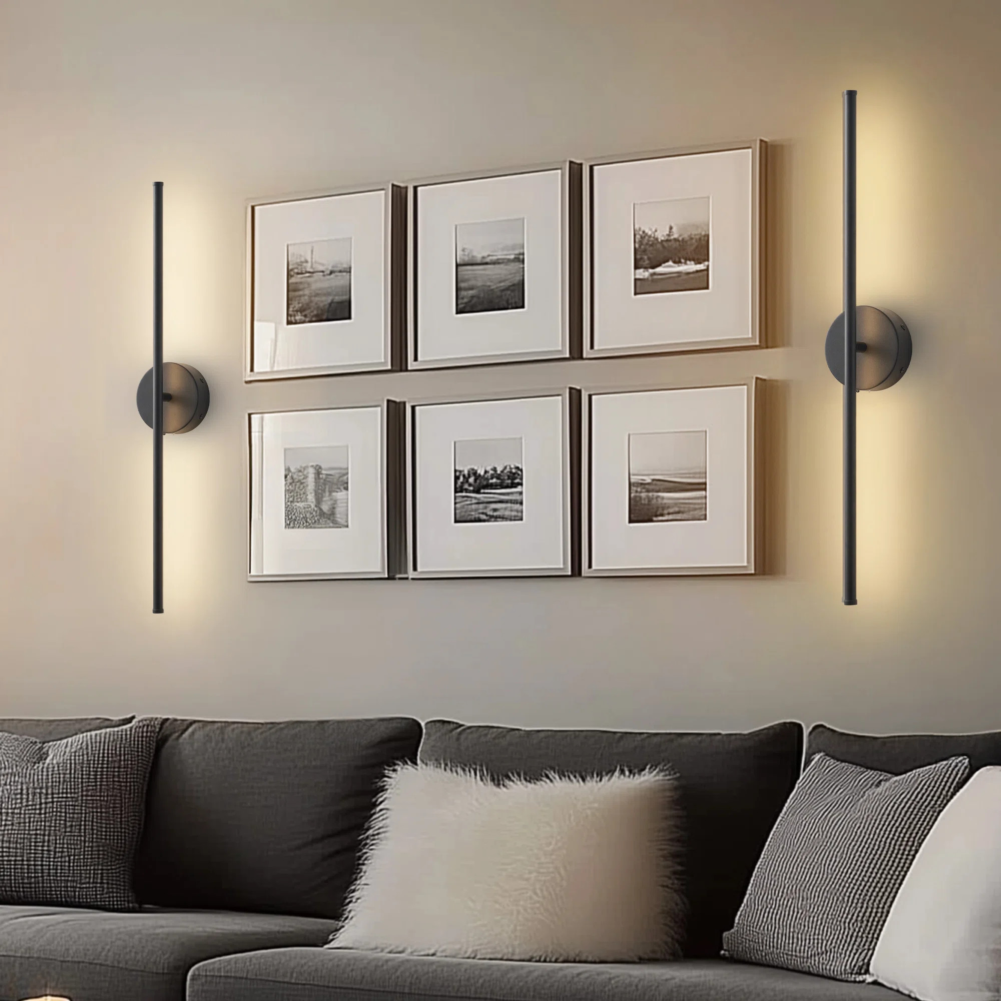 Battery Operated Wall Sconces With Remote Control, Led Wall Sconce With 350 Degree Rotation | Wayfair North America