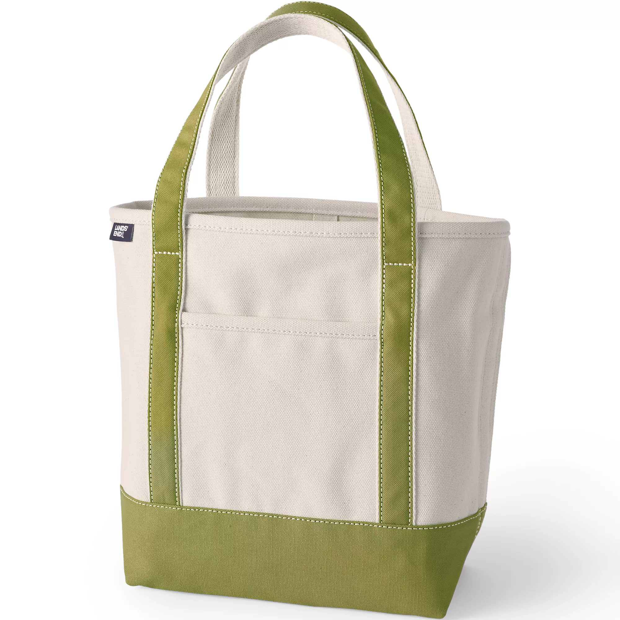 Medium 5 Pocket Open Top Canvas Tote Bag | Lands' End (US)
