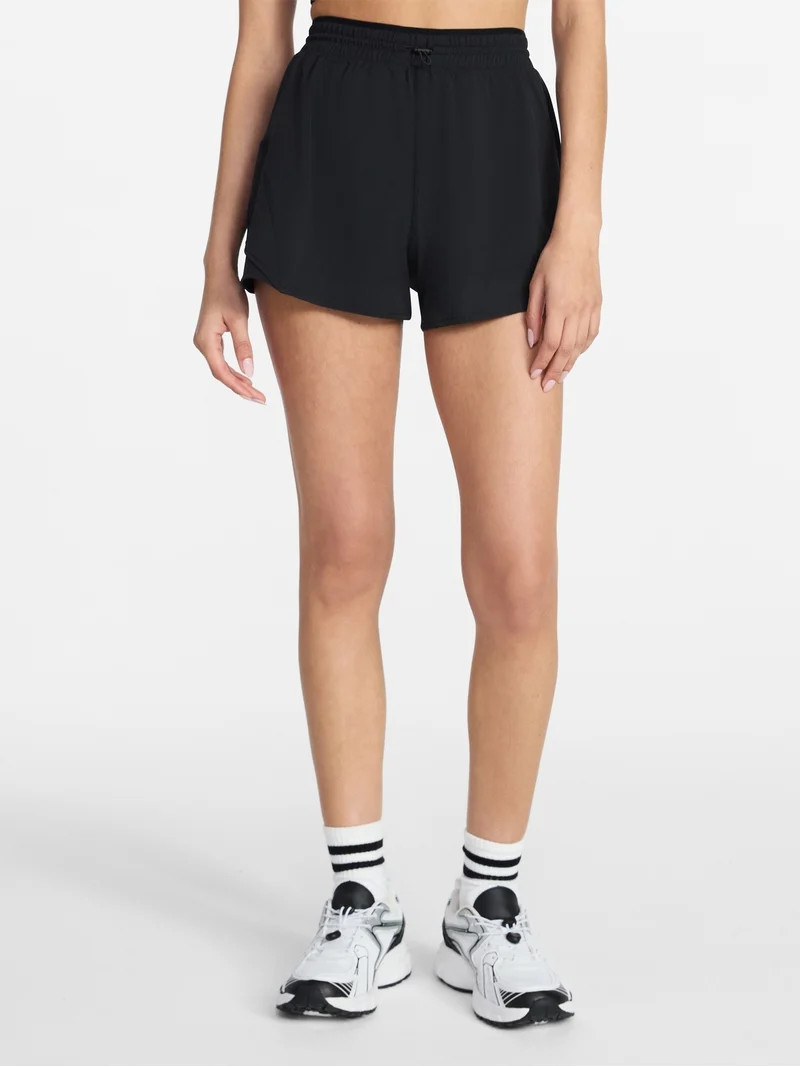 Avia Women's and Women's Plus Flounce Running Shorts, Sizes XS-4X | Walmart (US)