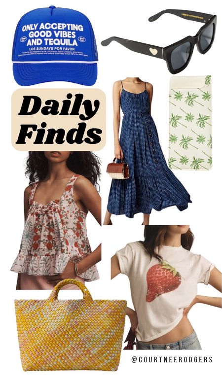 Daily Finds ✨

New Arrivals, Summer Outfits, Summer Fashion, Anthropologie 

#LTKFindsUnder100 #LTKSaleAlert #LTKStyleTip