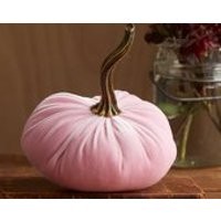 Large Velvet Pumpkin Pink, rustic coffee table decor, modern farmhouse decor, mom gifts for her, country home decor, best selling item | Etsy (US)