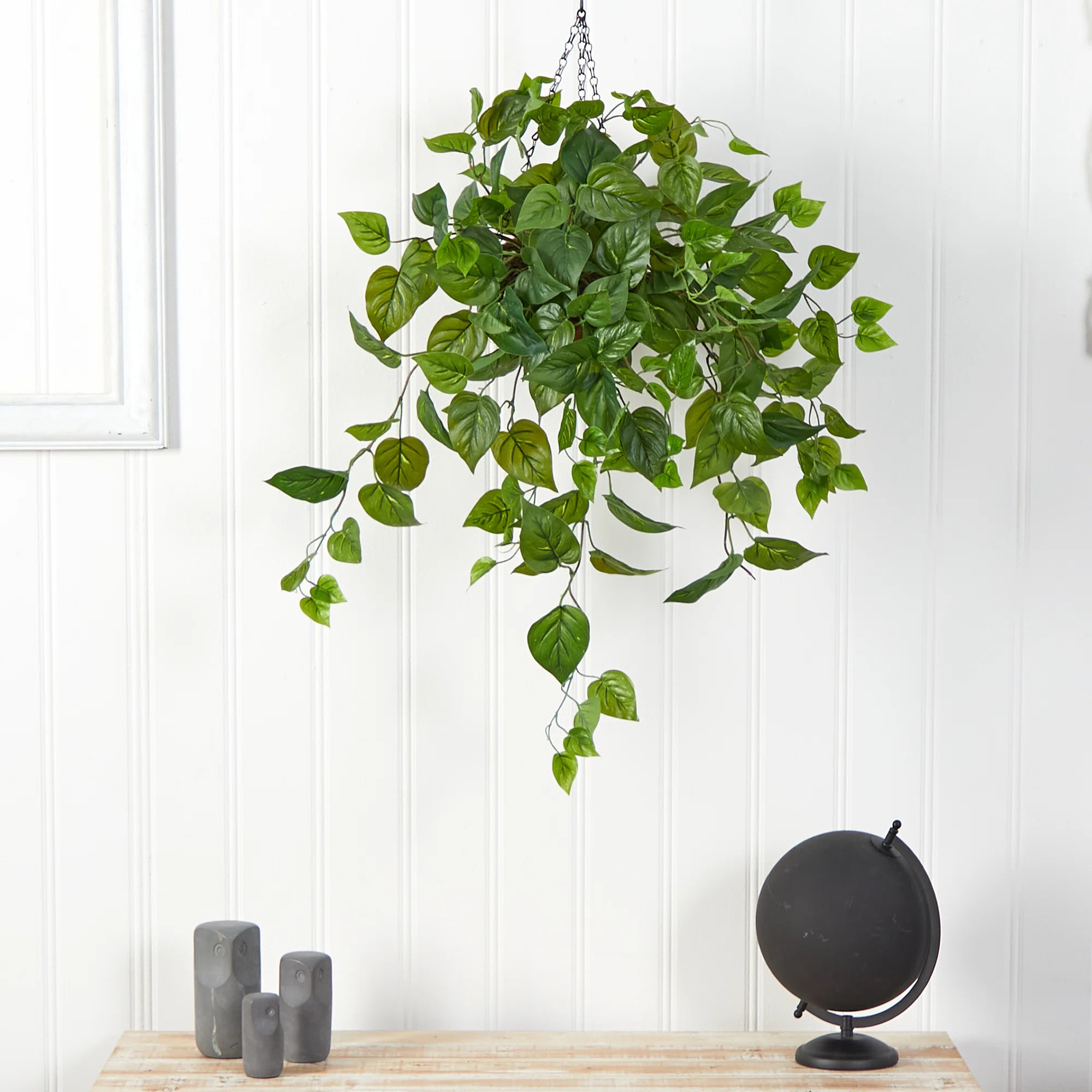 Primrue 30'' Faux Philodendron Plant in Wood Basket | Wayfair | Wayfair North America