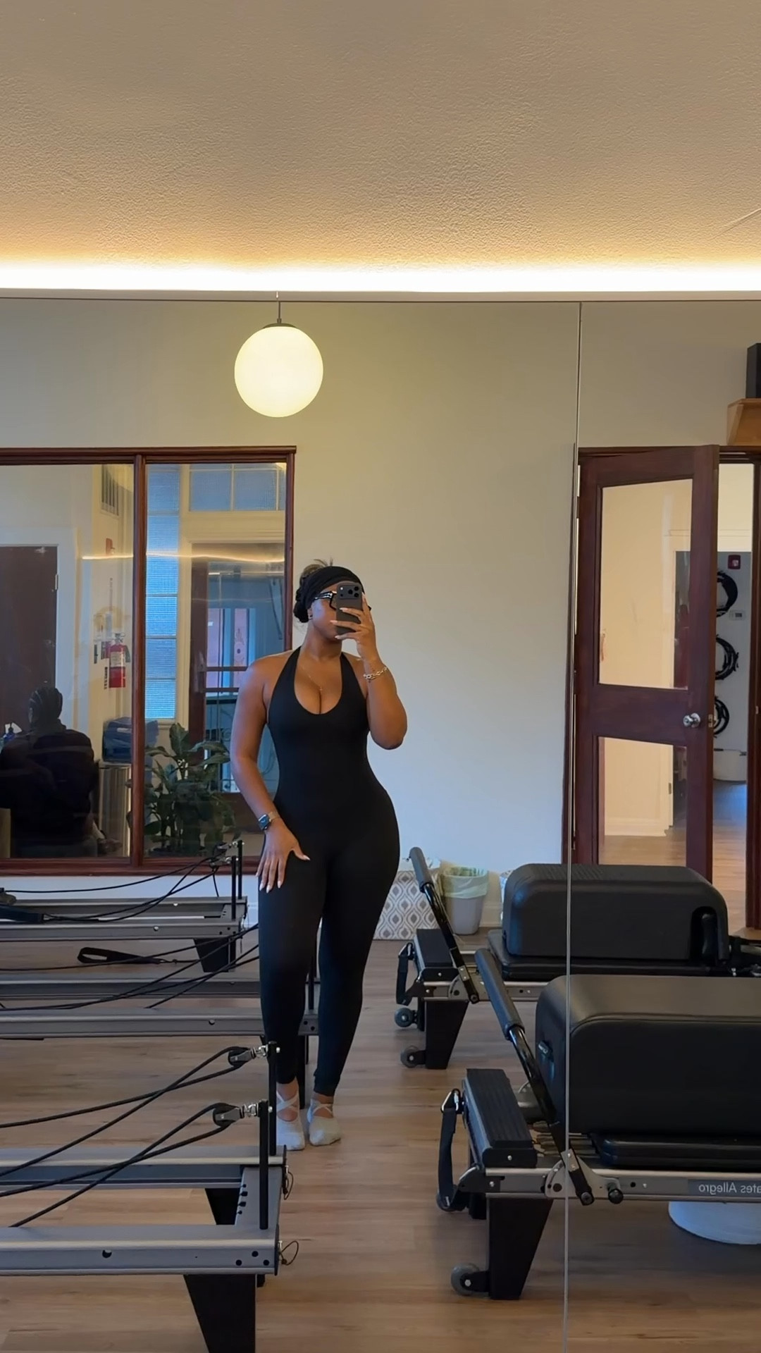 Slowly becoming my favorite jumpsuit!! 5’9 200 lbs wearing a large 

#LTKActive #LTKfitnessgoals #LTKTall