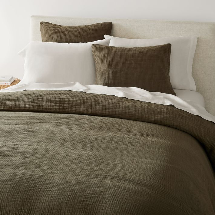 Dreamy Gauze Cotton Duvet Cover | West Elm (US)