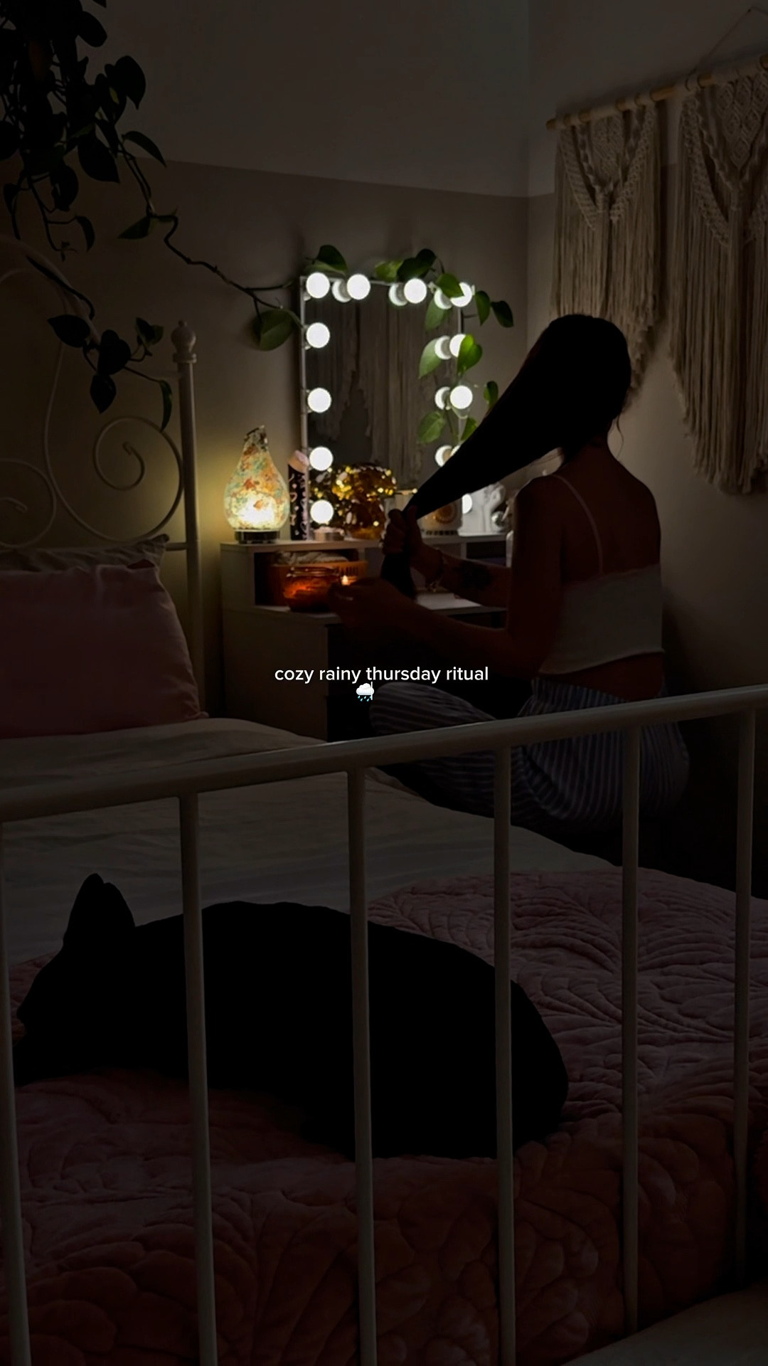 cozy thursday night ritual 🍂🫧
