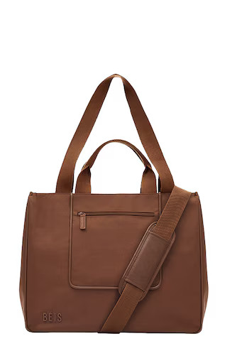 BEIS East West Tote in Maple from Revolve.com | Revolve Clothing (Global)