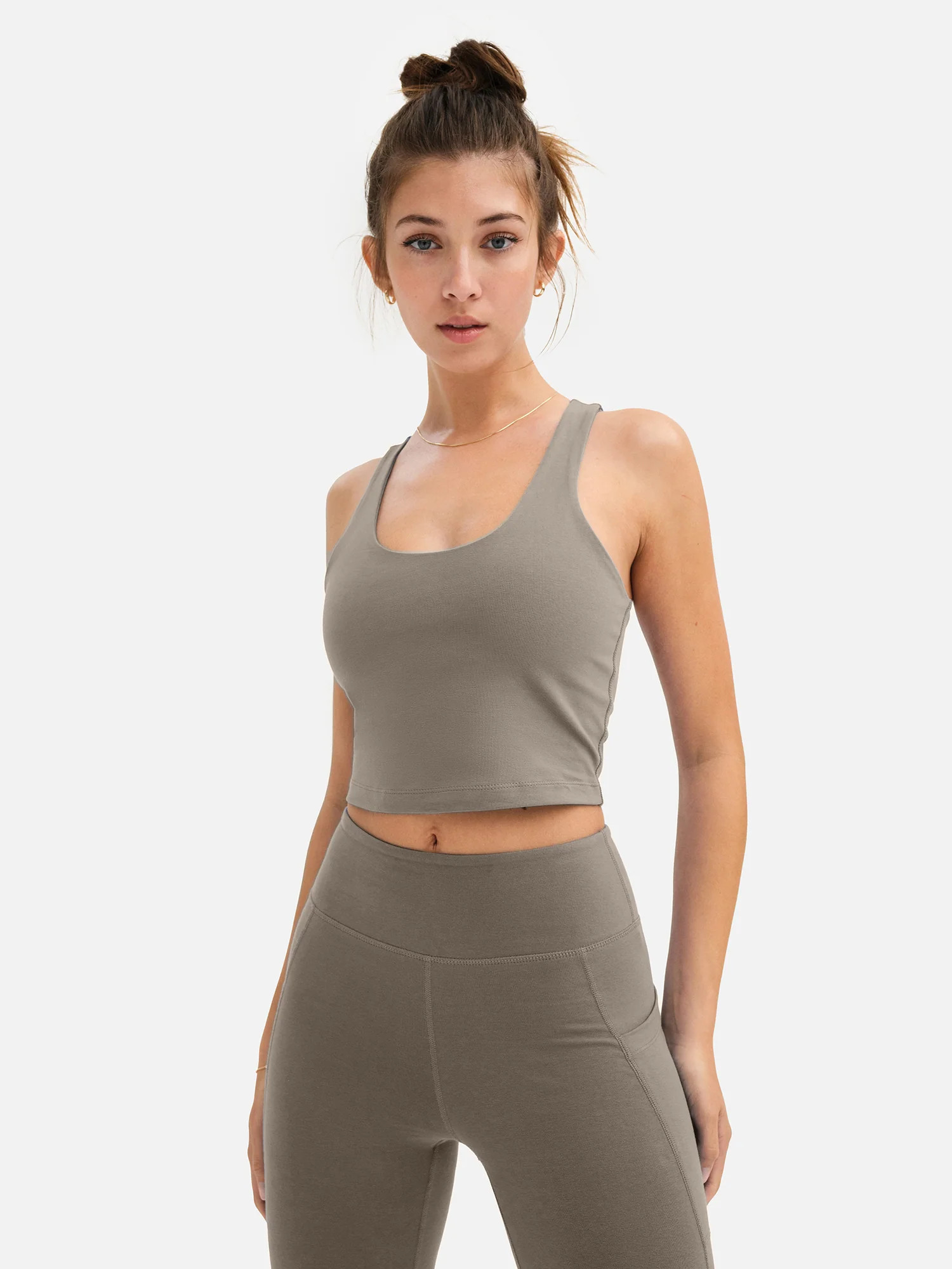Organic Stretch Racer Tank | MATE The Label
