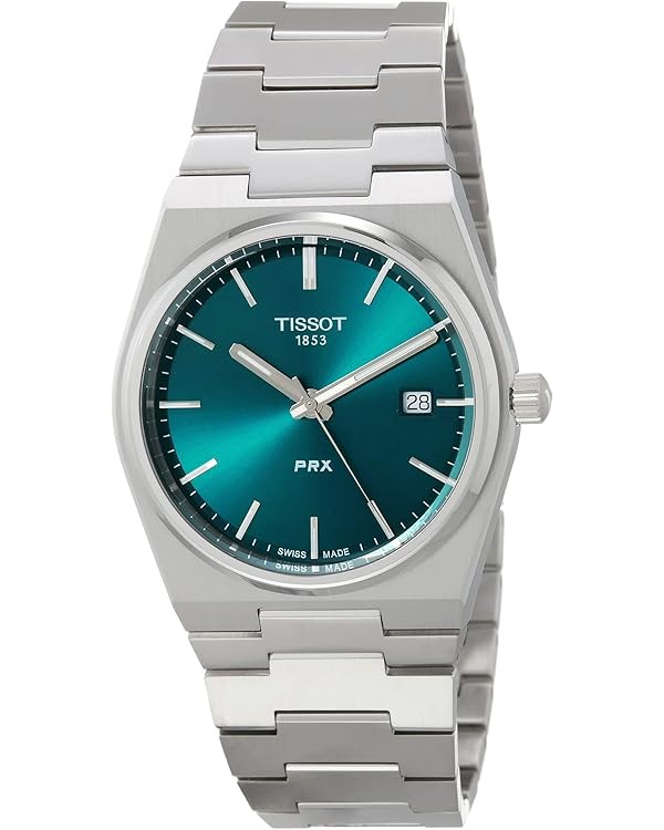 Tissot PRX Green Man Montre Seule Le Temps T137.410.11.091.00 Acier, Gris, Bracelet | Amazon (FR)