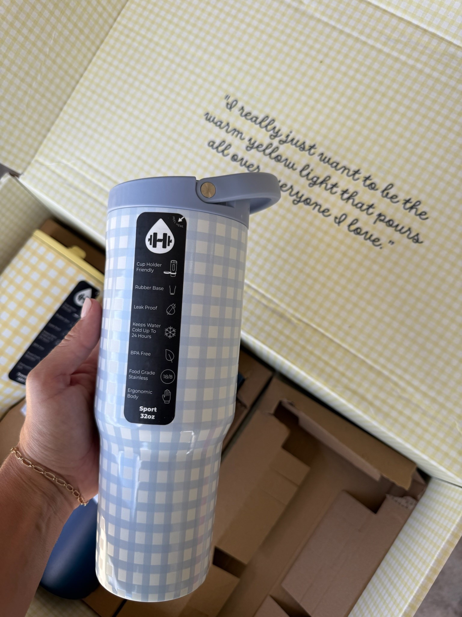 Obsessed with this gingham pattern on this Hydrojug🩵

#LTKActive #LTKFamily