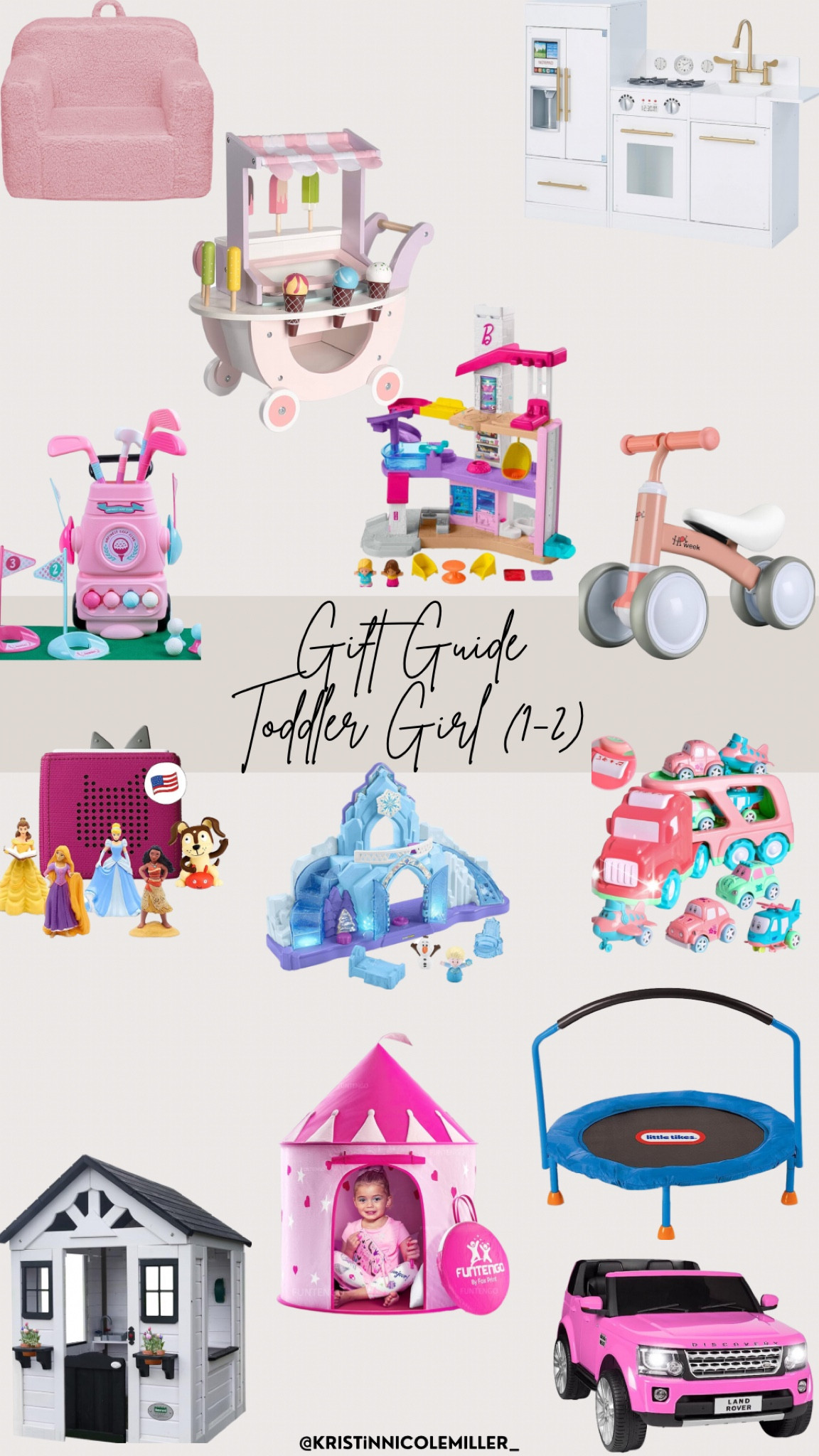 Gift guide, toddler girl, 1-2 years, tent, fort, golf, balance bike, truck, Tonies box, toddler girl gift, toddler gift guide

#LTKHoliday #LTKGiftGuide #LTKSeasonal
