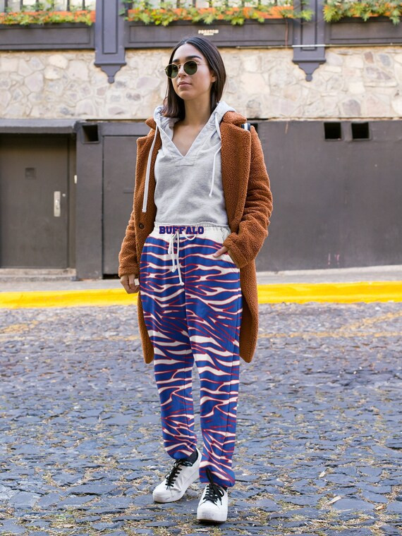 Buffalo Football Athletic Joggers / Zebra Sweatpants / Buffalo | Etsy | Etsy (US)