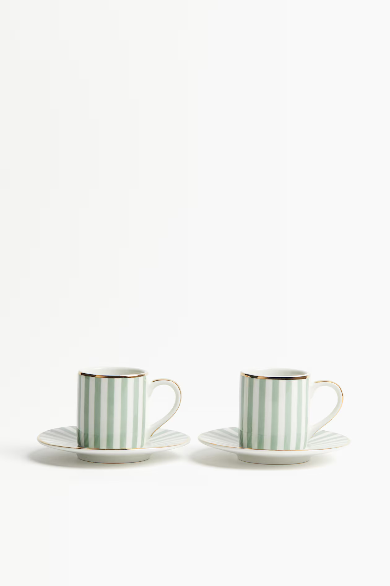 2-pack Espresso Cup and Saucer | H&M (US + CA)