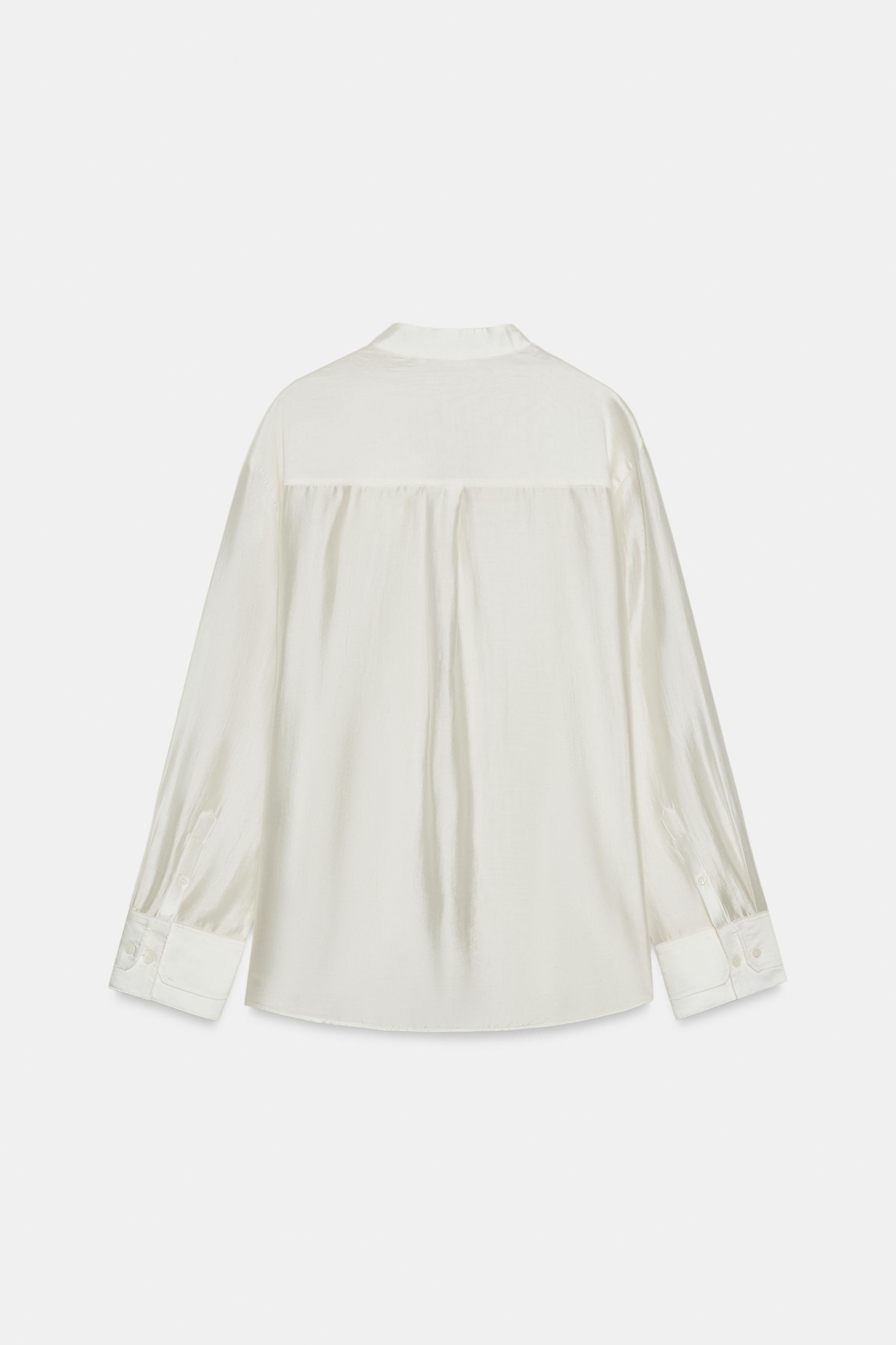 ZW COLLECTION FLOWY SHIRT | Zara US