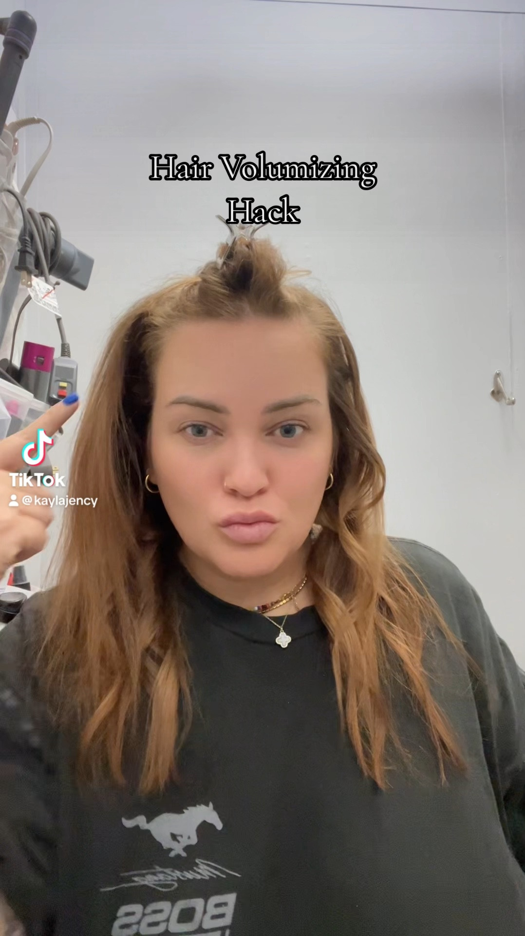 Volumizing hair hack! 