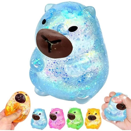 Capybara Squishy Glitter, Sparkly Capybara Squishy for Adults | Walmart (US)