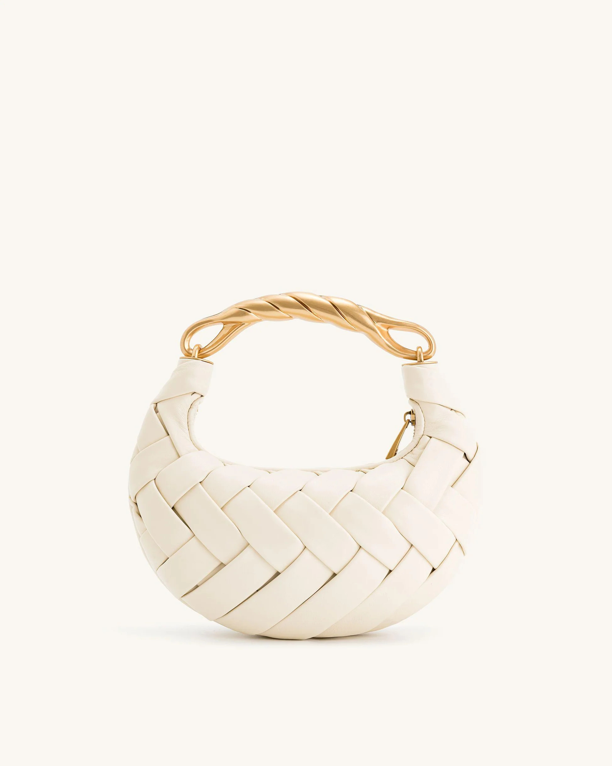 Orla Weave Handbag - White | JW PEI US