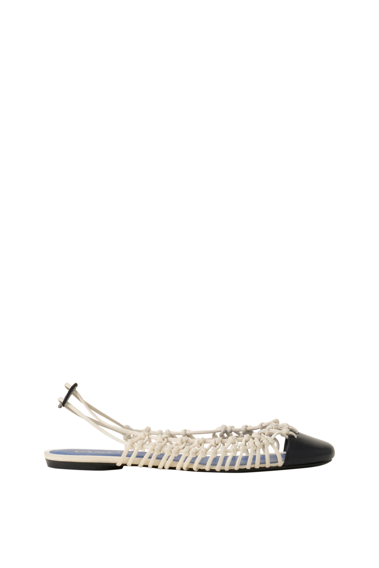 Knitline Slingback Ballerina In Leather (Women) | Nordstrom | Nordstrom
