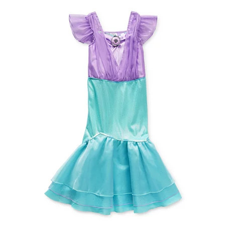 Disney Collection Ariel Roleplay Ariel Princess The Little Mermaid Girls Dress Up Costume, 5/6, Purple | JCPenney