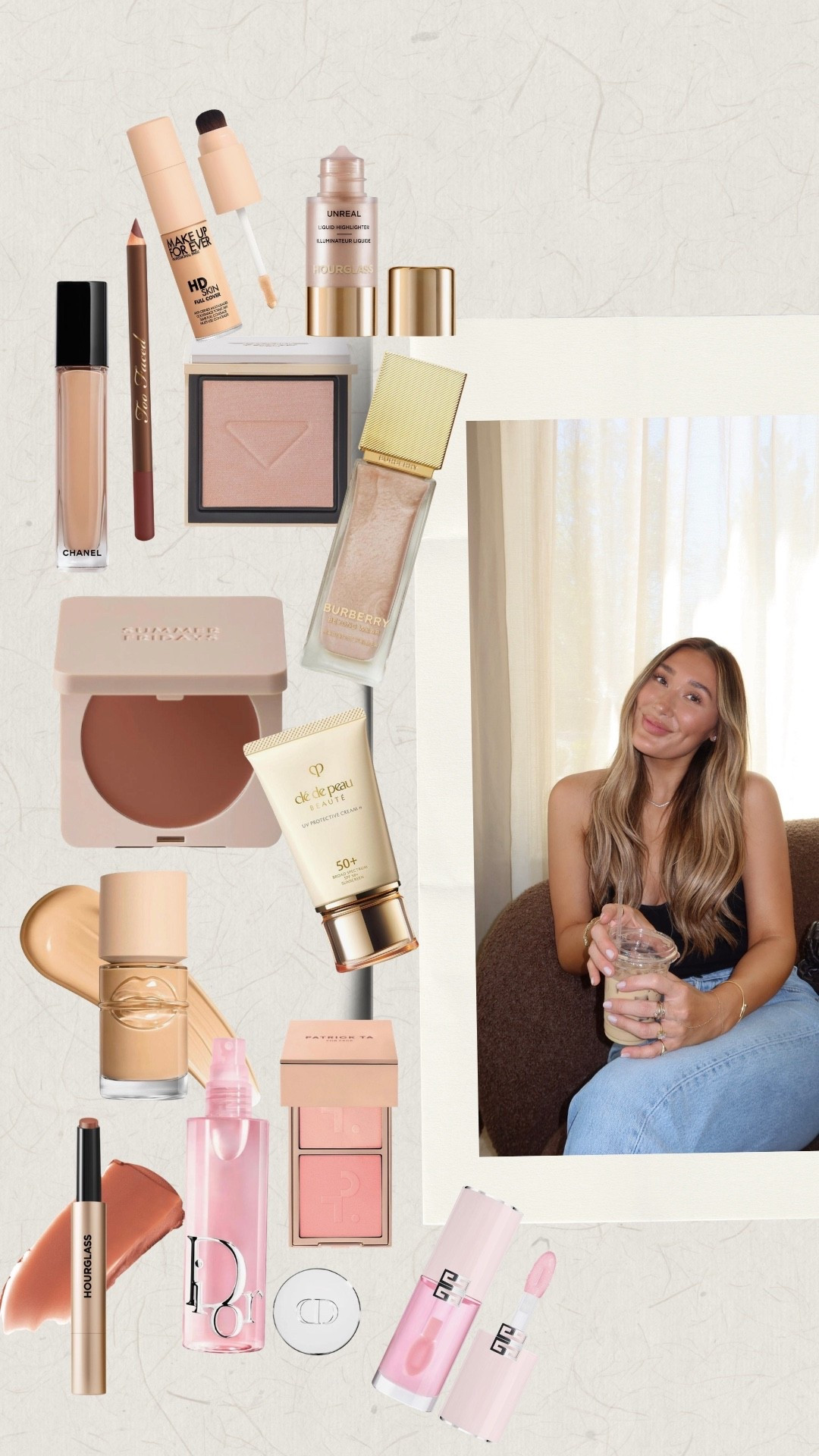 New product launches 

Foundation: 234N
Concealer: b30 
Blush: shy at first 
Liquid highlighter: infinite 
Multi use pencil: chocolate caramel 
Highlighter: champagne 
Lipstick: echo 
Lip oil: 4

#LTKgrwm #LTKBeauty #LTKselfcare