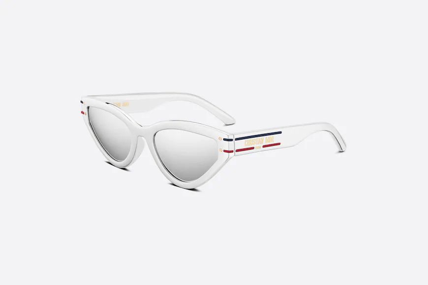 DiorSignature B2U Silver Butterfly Sunglasses with Chrome Effect | DIOR | Dior Couture