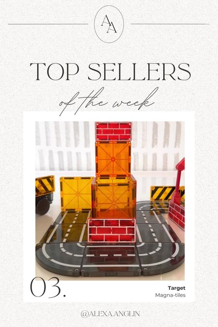Top sellers of the week— magna-tiles at Target! My boys love building with these, could play with them for hours!! 

Kids toys // playroom // toddler finds 

#LTKfindsunder50 #LTKxTarget #LTKkids