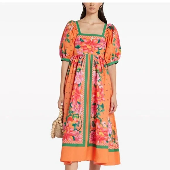 Farm Rio Fruit Garden Midi Dress | Poshmark