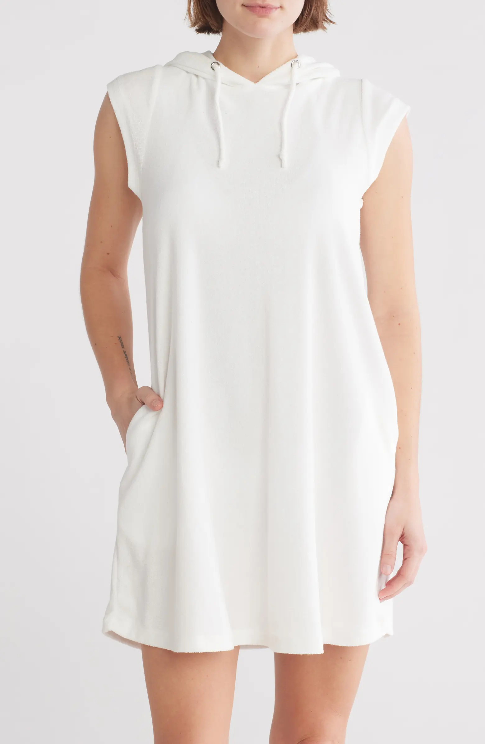 Elan Hooded Terry Cover-Up Dress | Nordstromrack | Nordstrom Rack