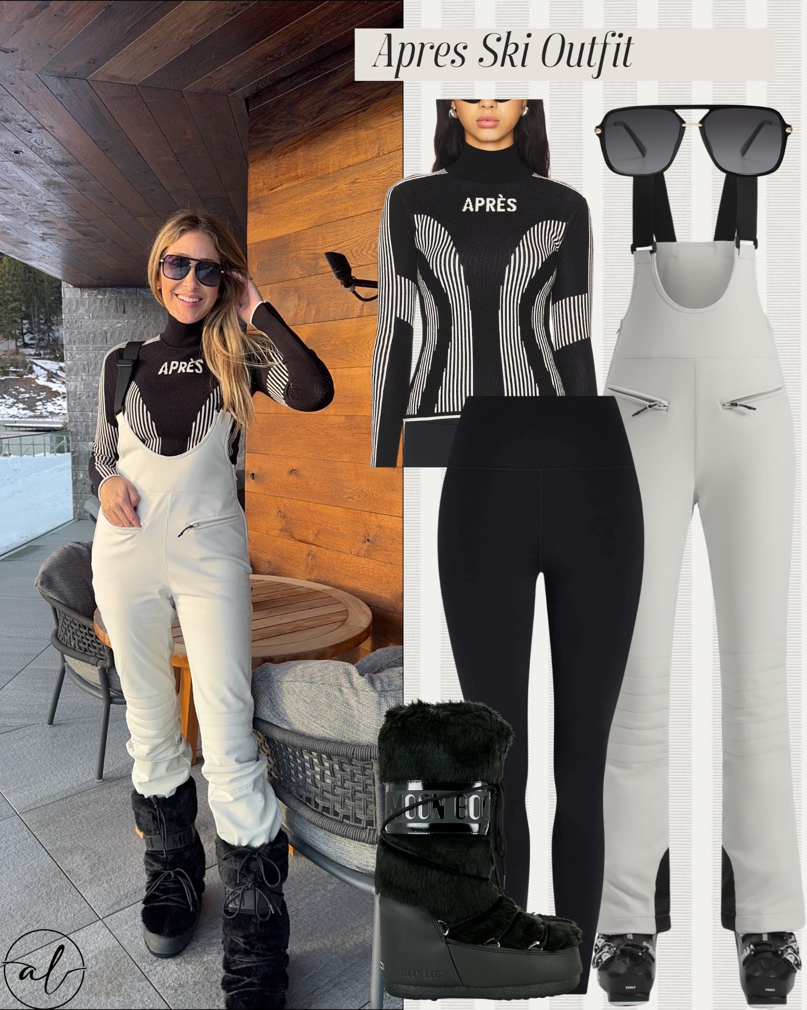 Apres Ski outfit 
Gorgeous and warm ski outfit that I wore in Switzerland.
Fits true to size and I’m wearing size small 
Ski outfit 
Winter outfit 
Snow outfit 
Puffer jacket 
Apres sweater 
Moon boots 


#LTKootd #LTKSeasonal #LTKU