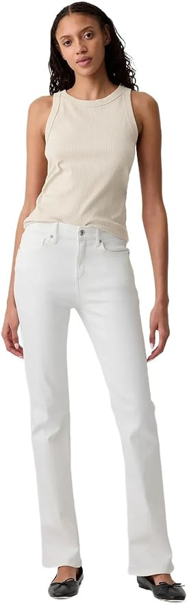 GAP Women's Baby Boot Cut Denim Jeans | Amazon (US)