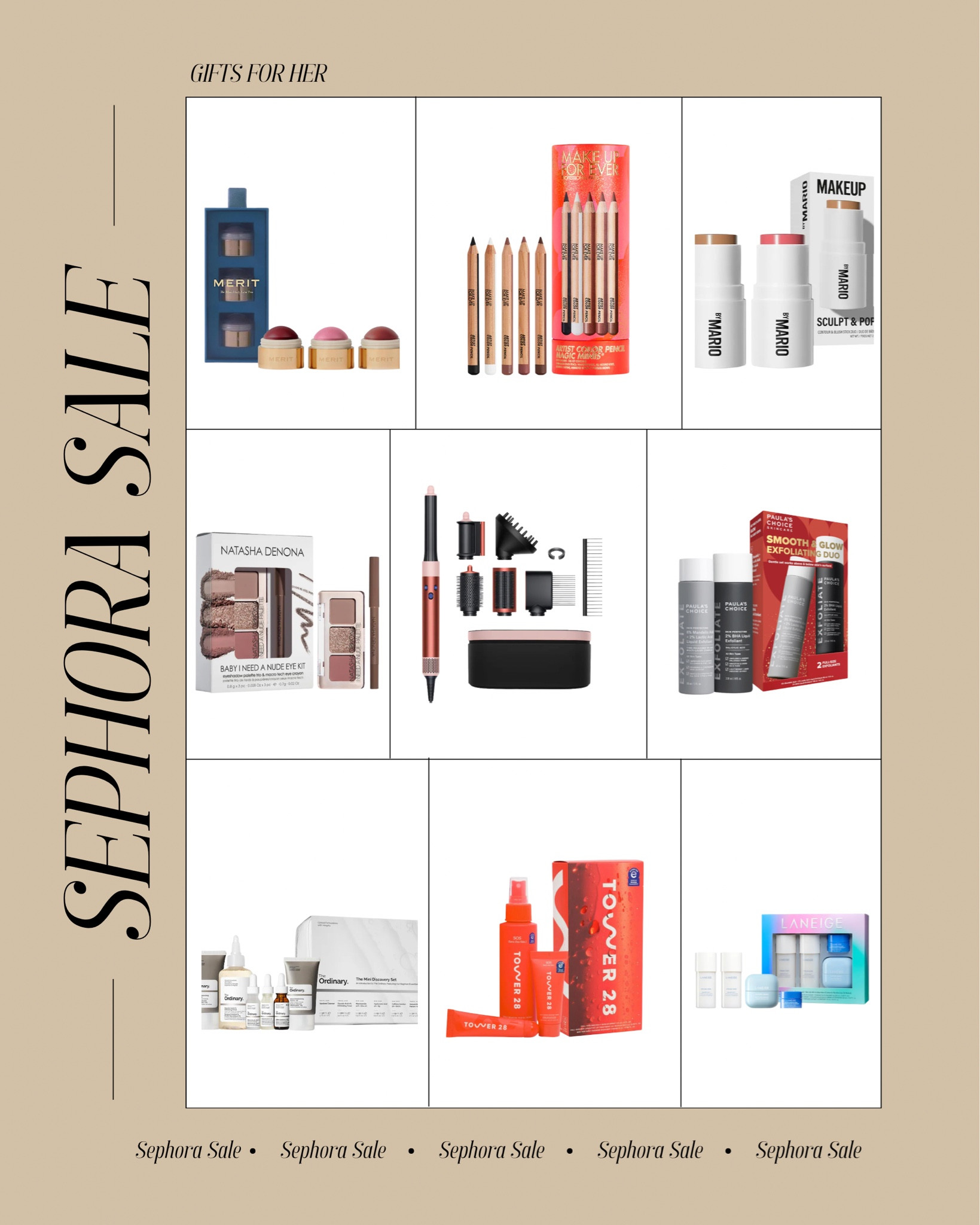The Sephora Guide for Gift sets!!! I am a sensitive skin consumer! I can use all of these products on this list!! 

Gift guide, Sephora, Sephora Sale, Christmas Gifts, Gifts for Her, Merit, Paula’s Choce, Makeup By Mario, Tower 28,Makeup For Ever, The Ordinary 

#LTKSaleAlert #LTKBeauty #LTKGiftGuide