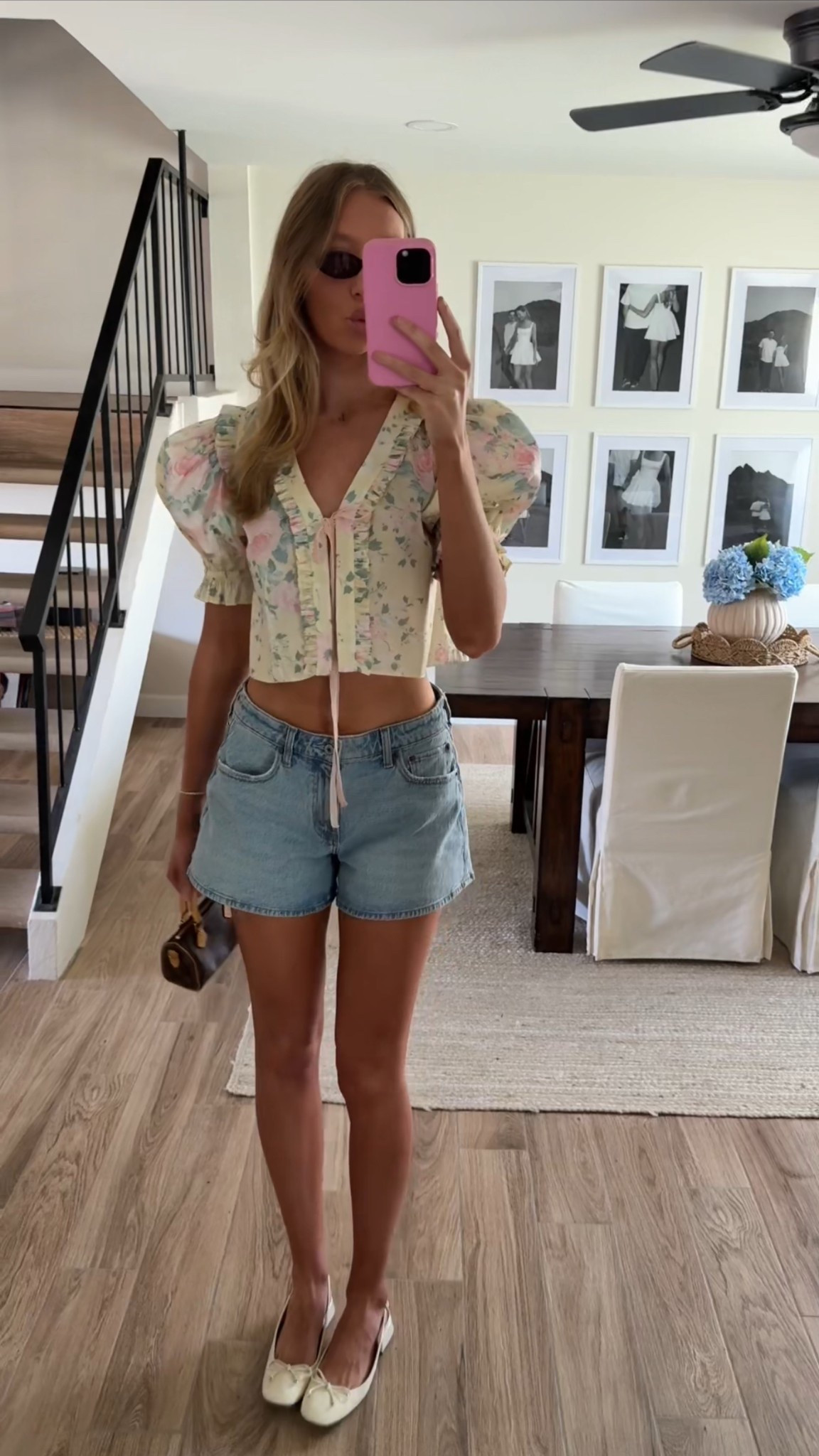 Can’t find the shirt😭 Linked same shoes just different color

#LTKSummerEdit