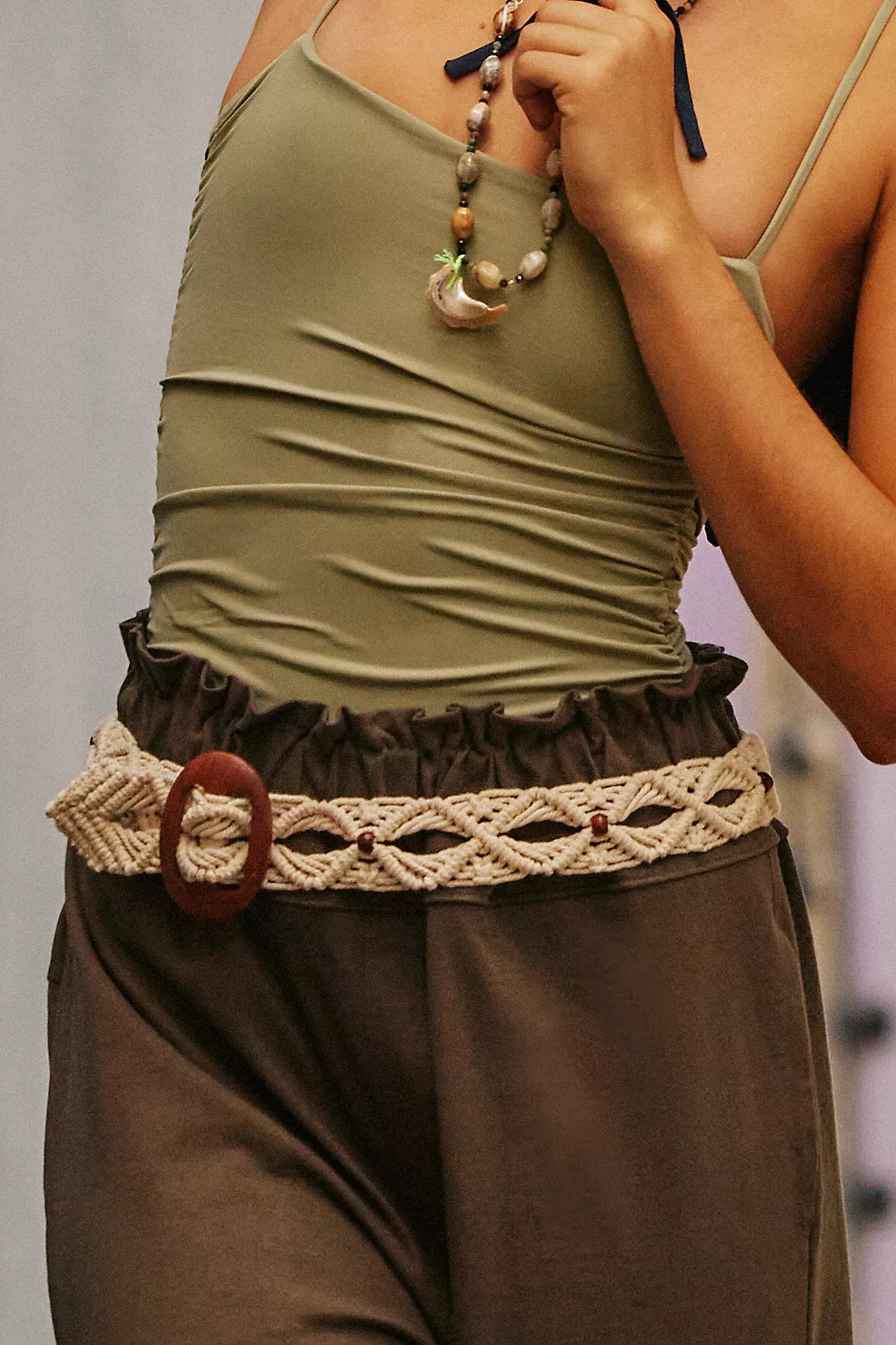 Beach Wood Waist Belt | Free People (Global - UK&FR Excluded)